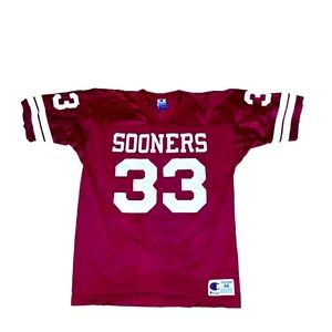 Vintage Oklahoma Sooners Champion Football Jersey